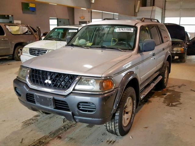 JA4MT31R33J000946 - 2003 MITSUBISHI MONTERO SP SILVER photo 2