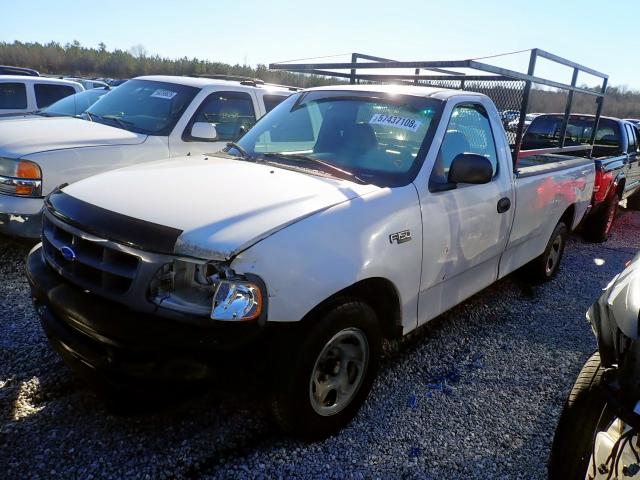 1FTDF1722VNB98409 - 1997 FORD F150 WHITE photo 2