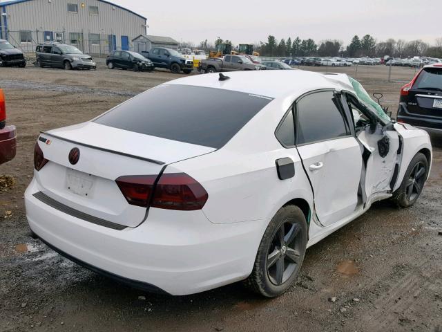 1VWBH7A33DC028105 - 2013 VOLKSWAGEN PASSAT SE WHITE photo 4