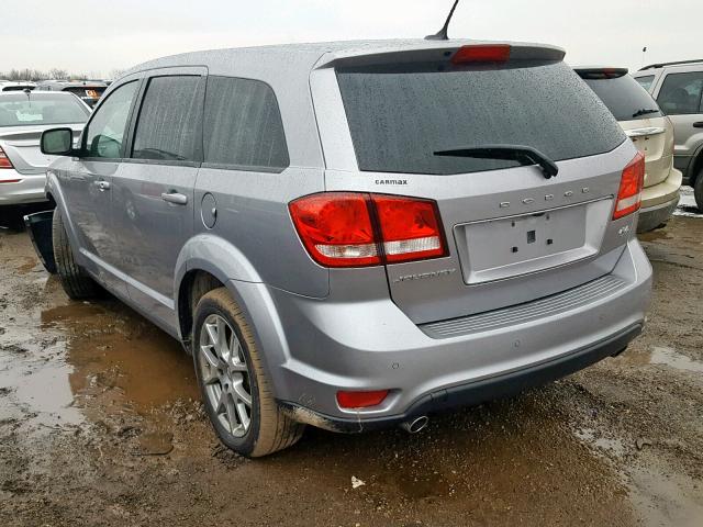 3C4PDCEG3FT680501 - 2015 DODGE JOURNEY R/ GRAY photo 3