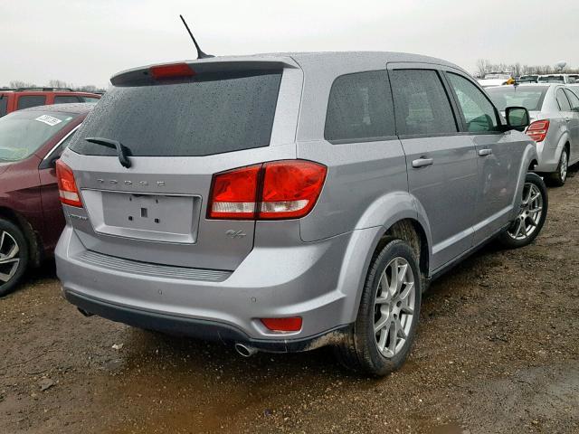 3C4PDCEG3FT680501 - 2015 DODGE JOURNEY R/ GRAY photo 4