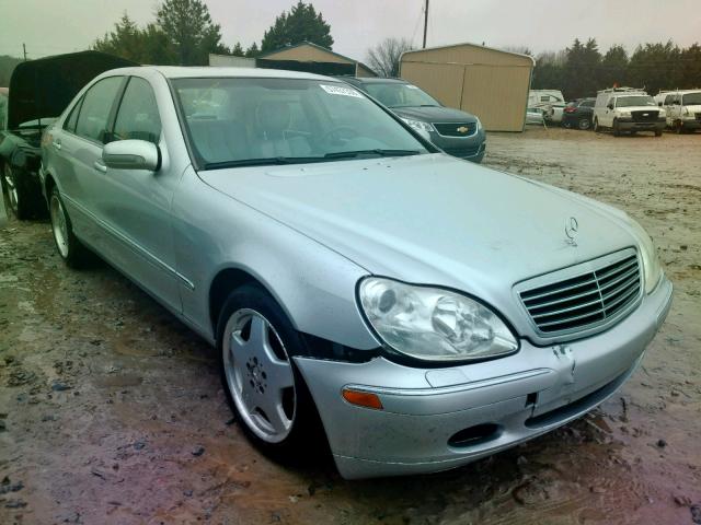 WDBNG75J5YA131389 - 2000 MERCEDES-BENZ S 500 SILVER photo 1