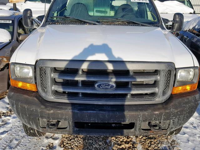1FDXF46S4YED34328 - 2000 FORD F450 SUPER WHITE photo 7