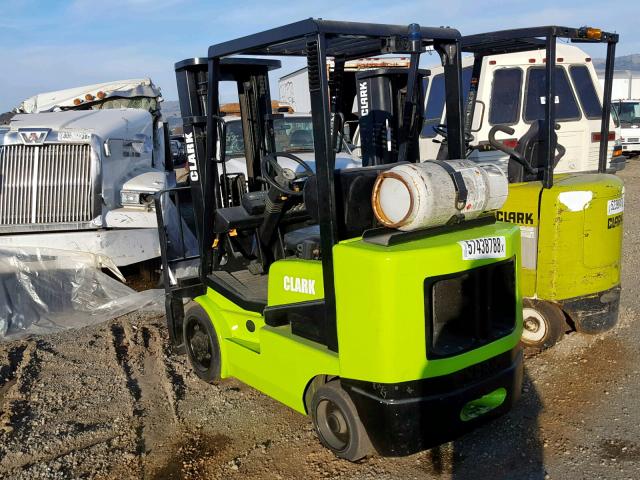C365LI03429488F8 - 2006 CLARK FORKLIFT FORKLIFT Жасыл фото 3