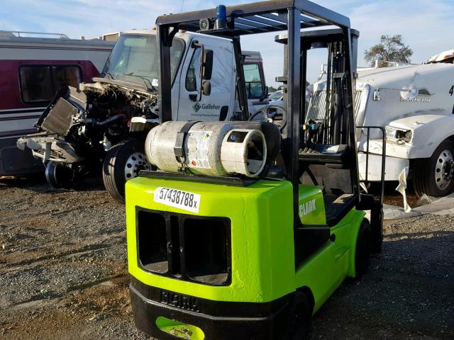 C365LI03429488F8 - 2006 CLARK FORKLIFT FORKLIFT GREEN photo 4