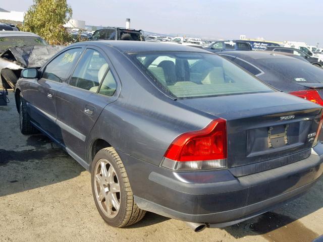 YV1RH59H432284662 - 2003 VOLVO S60 2.5T GRAY photo 3