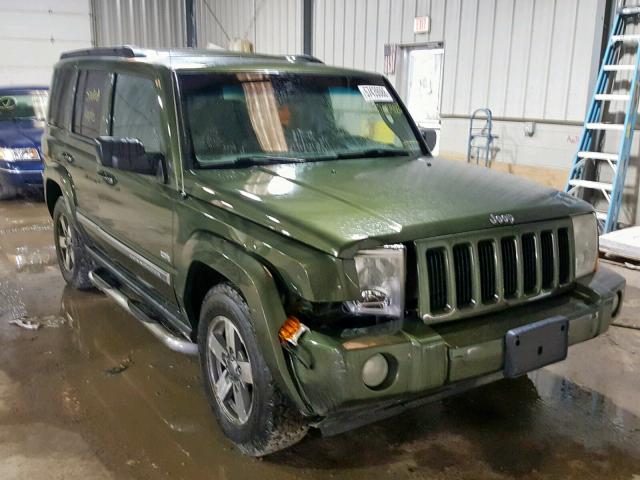 1J8HG48K56C328011 - 2006 JEEP COMMANDER Yaşıl foto 1