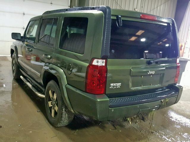 1J8HG48K56C328011 - 2006 JEEP COMMANDER Yaşıl foto 3