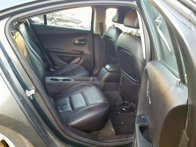 1G1RB6E4XCU113735 - 2012 CHEVROLET VOLT GRAY photo 6