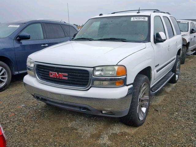 1GKEK13T44J324245 - 2004 GMC YUKON WHITE photo 2