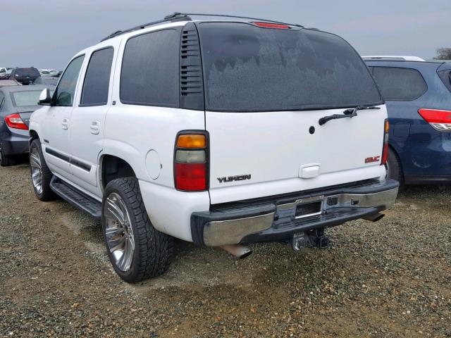 1GKEK13T44J324245 - 2004 GMC YUKON WHITE photo 3