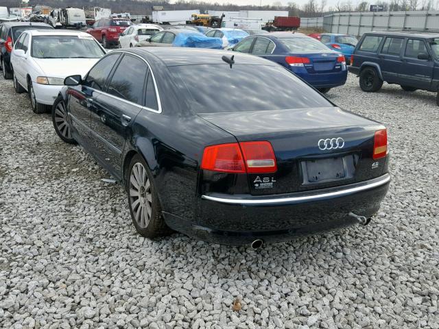 WAUML44EX6N013076 - 2006 AUDI A8 L QUATT BLACK photo 3