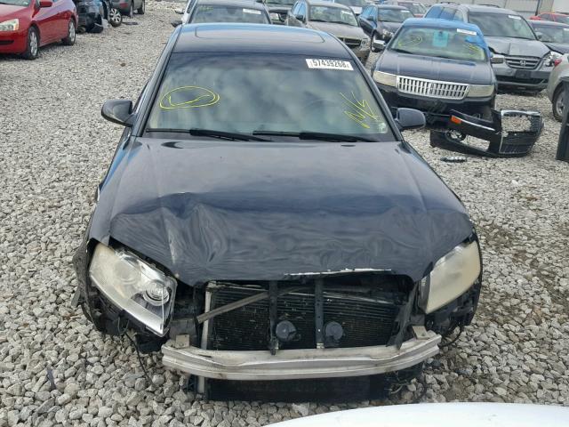 WAUML44EX6N013076 - 2006 AUDI A8 L QUATT BLACK photo 9