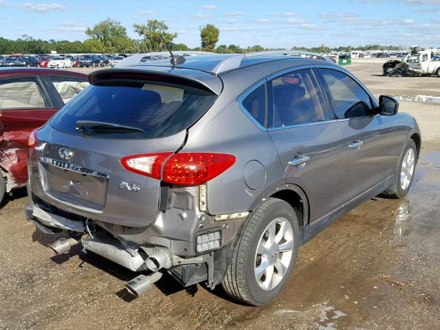JNKAJ09E99M900092 - 2009 INFINITI EX35 BASE GRAY photo 4