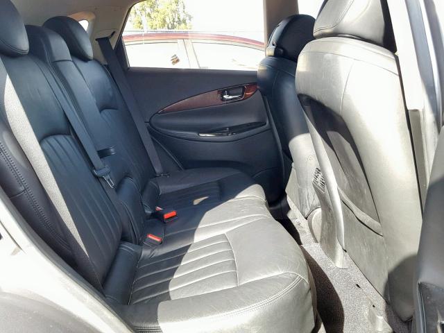 JNKAJ09E99M900092 - 2009 INFINITI EX35 BASE GRAY photo 6