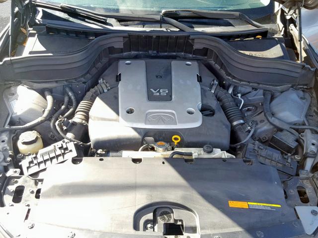 JNKAJ09E99M900092 - 2009 INFINITI EX35 BASE GRAY photo 7