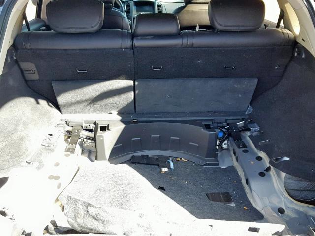 JNKAJ09E99M900092 - 2009 INFINITI EX35 BASE GRAY photo 9