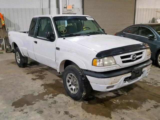 4F4YR16V71TM23358 - 2001 MAZDA B3000 CAB WHITE photo 1