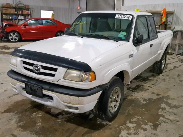 4F4YR16V71TM23358 - 2001 MAZDA B3000 CAB WHITE photo 2