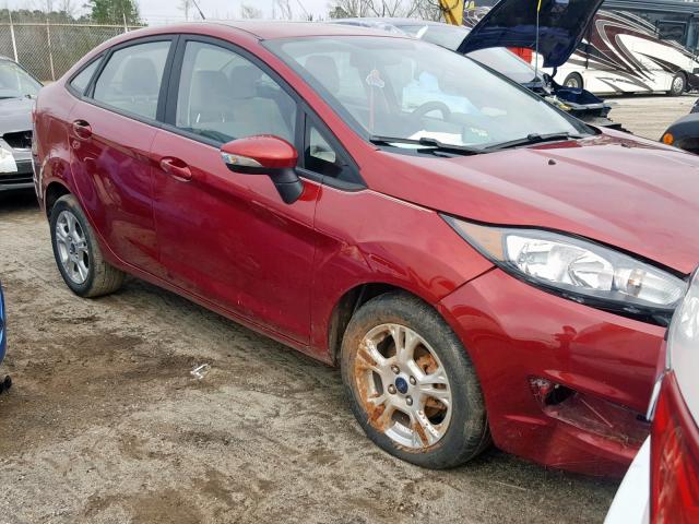 3FADP4BJ5GM166506 - 2016 FORD FIESTA SE RED photo 1