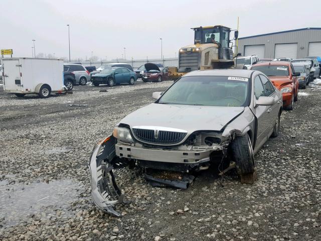 1LNHM87A12Y628086 - 2002 LINCOLN LS TAN photo 2