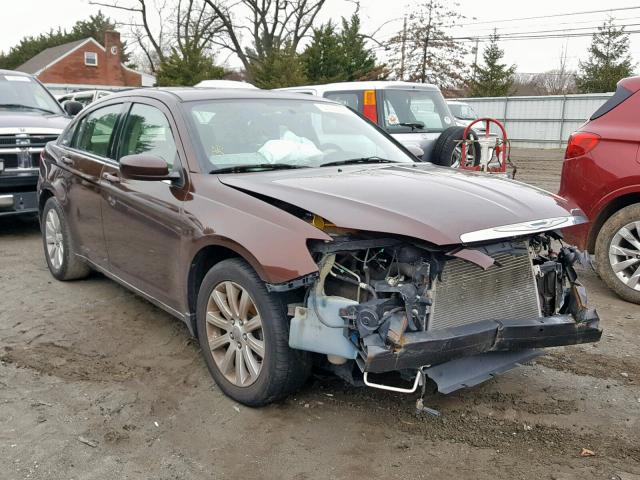 1C3CCBBG0CN180442 - 2012 CHRYSLER 200 TOURIN BROWN photo 1