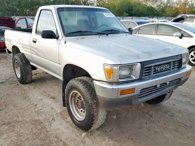 JT4RN01P3M0014551 - 1991 TOYOTA PICKUP 1/2 SILVER photo 1