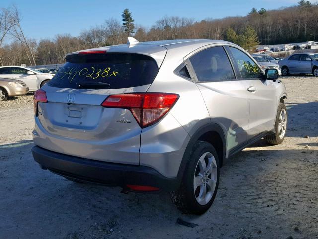 3CZRU6H56GM738692 - 2016 HONDA HR-V EX GRAY photo 4