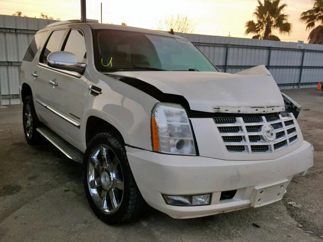 1GYUKAEFXAR183087 - 2010 CADILLAC ESCALADE WHITE photo 1