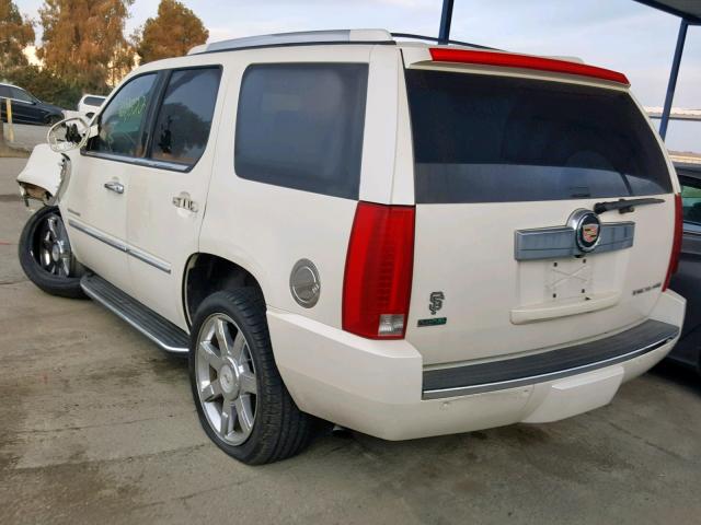 1GYUKAEFXAR183087 - 2010 CADILLAC ESCALADE WHITE photo 3