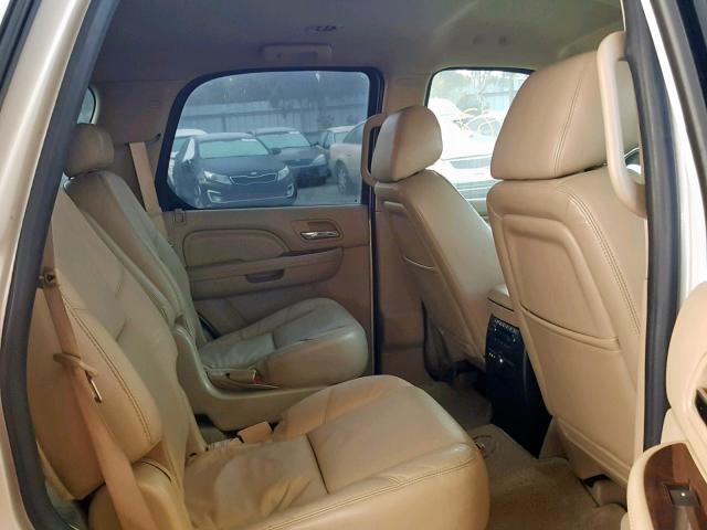 1GYUKAEFXAR183087 - 2010 CADILLAC ESCALADE WHITE photo 6