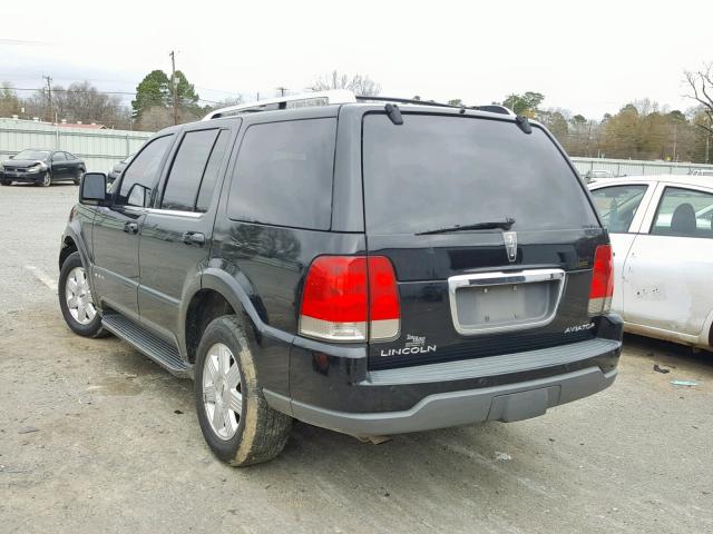 5LMEU88H15ZJ00283 - 2005 LINCOLN AVIATOR 黑色 照片 3