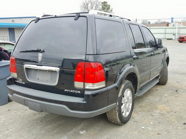 5LMEU88H15ZJ00283 - 2005 LINCOLN AVIATOR 黑色 照片 4