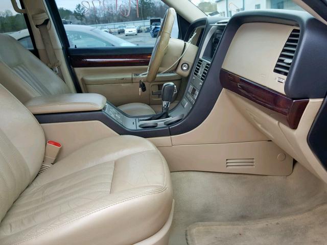 5LMEU88H15ZJ00283 - 2005 LINCOLN AVIATOR 黑色 照片 5