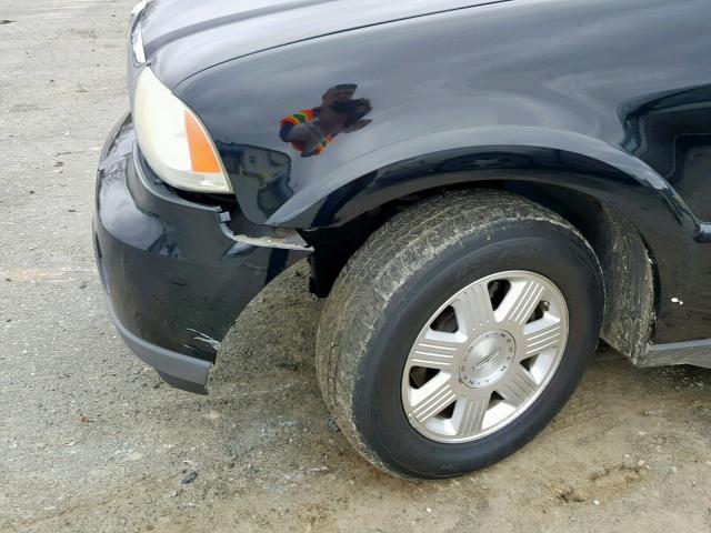 5LMEU88H15ZJ00283 - 2005 LINCOLN AVIATOR 黑色 照片 9