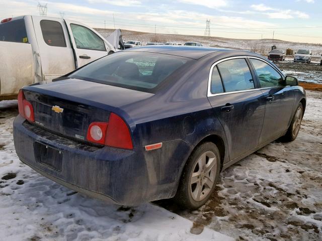 1G1ZA5EU0BF373206 - 2011 CHEVROLET MALIBU LS 蓝色 照片 4