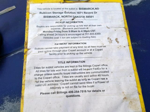 1G1ZA5EU0BF373206 - 2011 CHEVROLET MALIBU LS 蓝色 照片 9