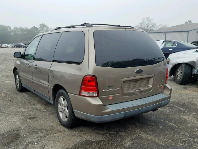 2FMZA57684BB24982 - 2004 FORD FREESTAR S GOLD photo 3