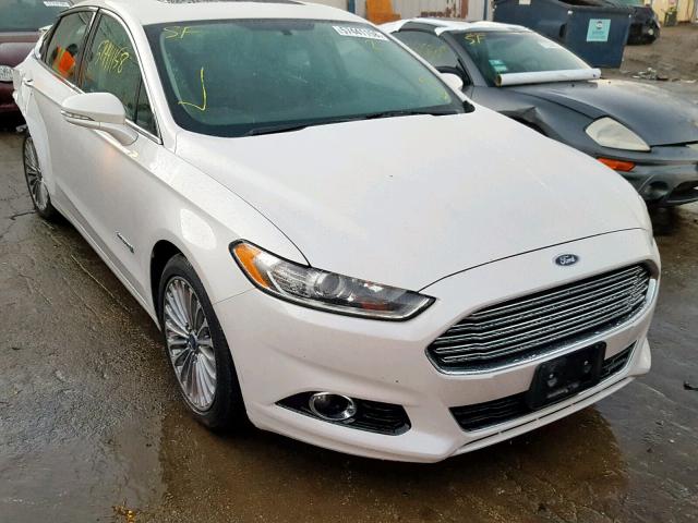 3FA6P0RU5ER126959 - 2014 FORD FUSION TIT WHITE photo 1