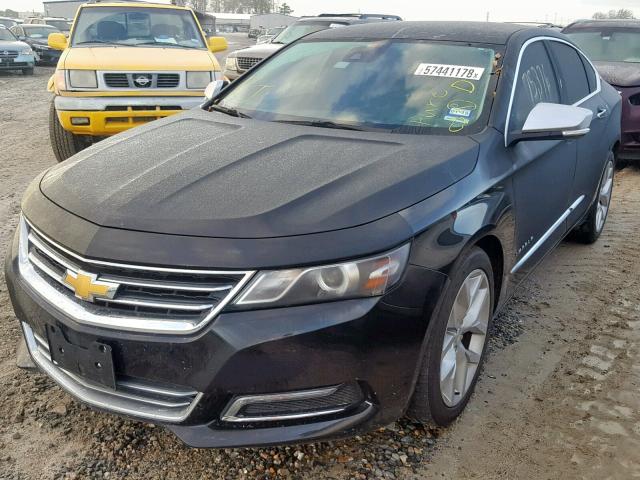 2G1145S30G9169246 - 2016 CHEVROLET IMPALA LTZ BLACK photo 2