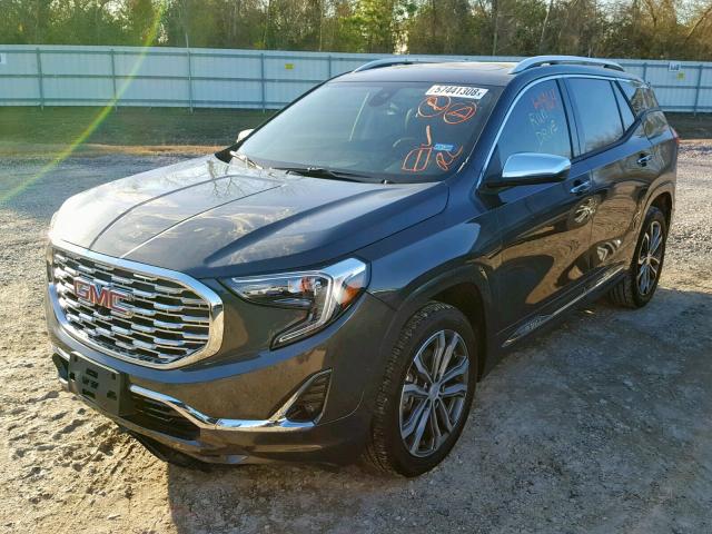 3GKALSEX0JL291637 - 2018 GMC TERRAIN DE GRAY photo 2