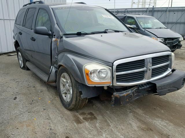 1D4HB38N65F584524 - 2005 DODGE DURANGO ST GRAY photo 1