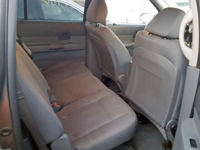 1D4HB38N65F584524 - 2005 DODGE DURANGO ST GRAY photo 6