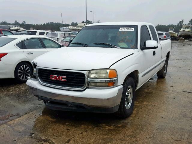 2GTEC19T8X1536516 - 1999 GMC NEW SIERRA WHITE photo 2