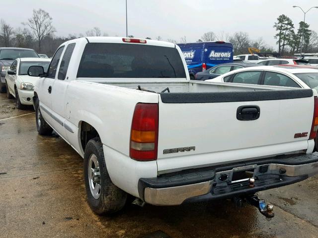 2GTEC19T8X1536516 - 1999 GMC NEW SIERRA WHITE photo 3