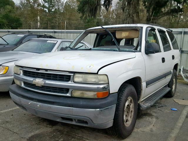 1GNEC13V74R170407 - 2004 CHEVROLET TAHOE C150 WHITE photo 2