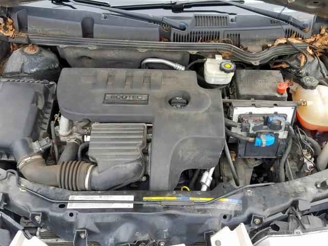 1G8AJ52F55Z143460 - 2005 SATURN ION LEVEL CREAM photo 7