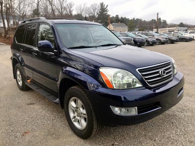 JTJBT20X560096464 - 2006 LEXUS GX 470 BLUE photo 1