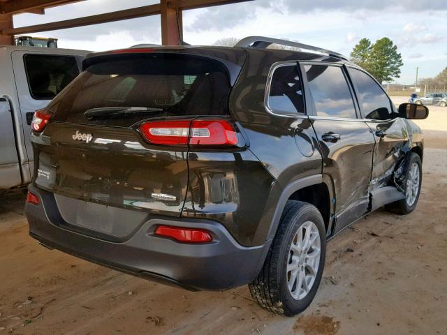 1C4PJLCB2HW607729 - 2017 JEEP CHEROKEE L GREEN photo 4