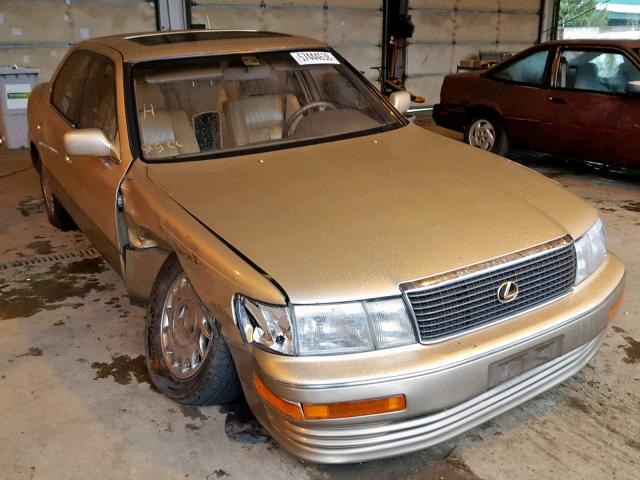 JT8UF11E7N0127818 - 1992 LEXUS LS 400 GOLD photo 1